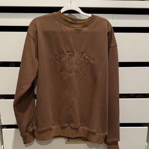 Oversized Brown Sweater